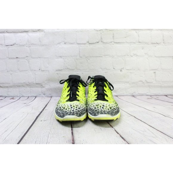 Nike Free 5.0 TR Yellow Nylon Lace Up Running Sneaker Shoes Size 10 - Picture 4 of 9
